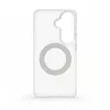 Evelatus Samsung Galaxy S26 Hybrid-Hülle mit MagSafe PC+TPU 360 Metall-Ständer Transparent