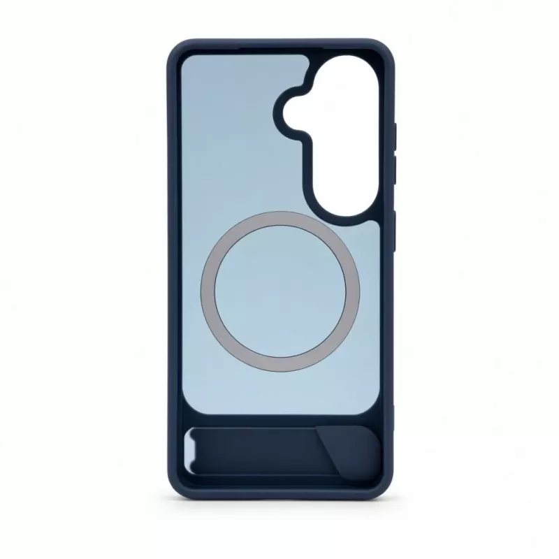 Evelatus Samsung Galaxy S26 Gummiertes MagSafe-Case mit Standfuß Navy Blue