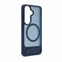 Evelatus Samsung Galaxy S26 Gummiertes MagSafe-Case mit Standfuß Navy Blue
