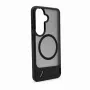 Evelatus Samsung Galaxy S26 Gummiertes MagSafe Case mit Ständer Schwarz