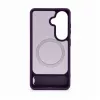 Evelatus Samsung Galaxy S26 Gummiertes MagSafe Case mit Ständer Lila