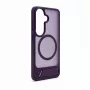 Evelatus Samsung Galaxy S26 Gummiertes MagSafe Case mit Ständer Lila