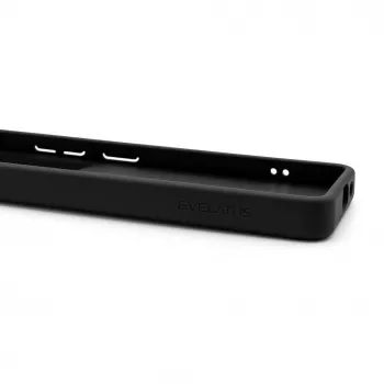 Evelatus Samsung Galaxy S26 Shield-Hülle mit MagSafe & Stand, matter Ring, Schwarz