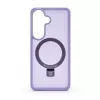 Evelatus Samsung Galaxy S26 Shield-Hülle mit MagSafe & Ständer, matter Ring, Lavendel-Lila