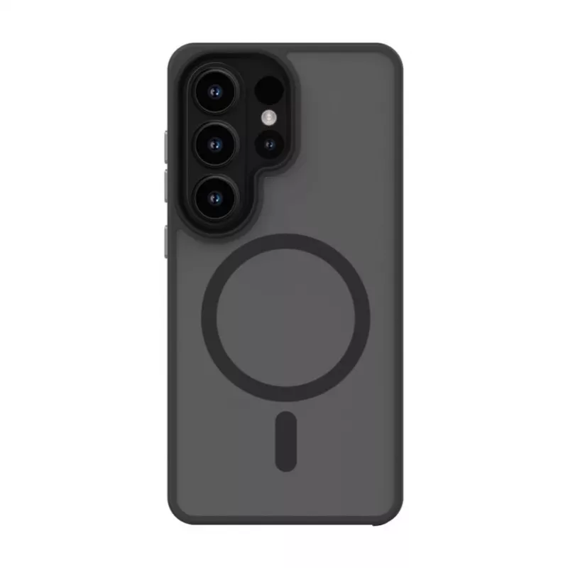 Evelatus Samsung Galaxy S26 Ultra Hybrid-Hülle mit Magnet, PC+TPU, Schwarz