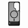 Evelatus Samsung Galaxy S26 Ultra Gummiertes MagSafe-Case mit Ständer - Schwarz