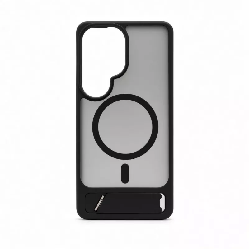 Evelatus Samsung Galaxy S26 Ultra Gummiertes MagSafe-Case mit Ständer - Schwarz