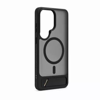 Evelatus Samsung Galaxy S26 Ultra Gummiertes MagSafe-Case mit Ständer - Schwarz