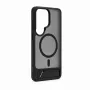 Evelatus Samsung Galaxy S26 Ultra Gummiertes MagSafe-Case mit Ständer - Schwarz