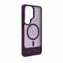 Evelatus Samsung Galaxy S26 Ultra Gummiertes MagSafe-Case mit Standfuß - Lila