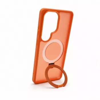 Evelatus Samsung Galaxy S26 Ultra Shield-Hülle mit MagSafe & Ständer Matt Ring Orange
