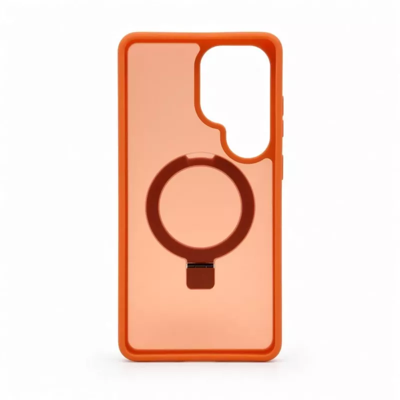 Evelatus Samsung Galaxy S26 Ultra Shield-Hülle mit MagSafe & Ständer Matt Ring Orange