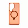 Evelatus Samsung Galaxy S26 Ultra Shield-Hülle mit MagSafe & Ständer Matt Ring Orange