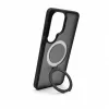 Evelatus Samsung Galaxy S26 Ultra Shield Case mit MagSafe & Stand Matter Ring Schwarz