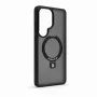 Evelatus Samsung Galaxy S26 Ultra Shield Case mit MagSafe & Stand Matter Ring Schwarz