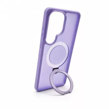 Evelatus Samsung Galaxy S26 Ultra Schutzhülle mit MagSafe & Ständer Mattring Lavendel Lila