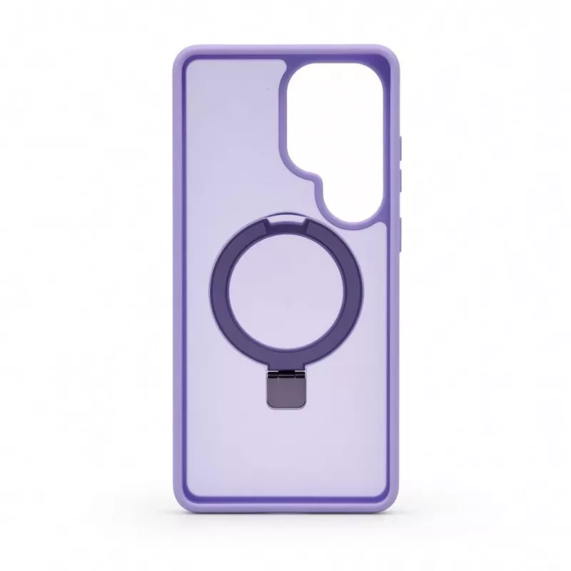 Evelatus Samsung Galaxy S26 Ultra Schutzhülle mit MagSafe & Ständer Mattring Lavendel Lila