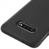 Evelatus Samsung S10e Premium Soft Touch Silikonhülle Schwarz