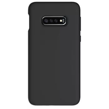 Evelatus Samsung S10e Premium Soft Touch Silikonhülle Schwarz