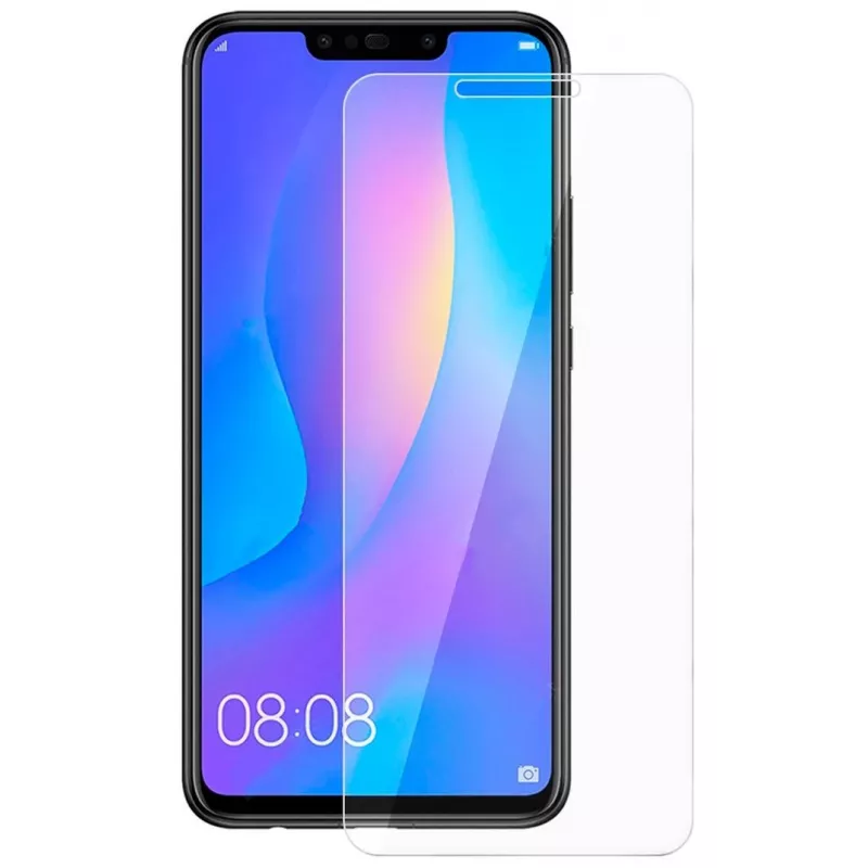 Evelatus Silicone Back Cover für Huawei Nova 3 - Schwarz