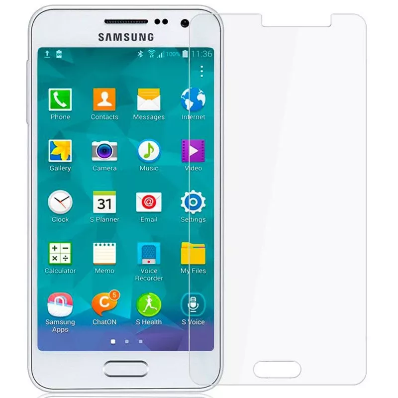 Evelatus Silicone Back Cover für Samsung Galaxy A3 (2015) - Schwarz
