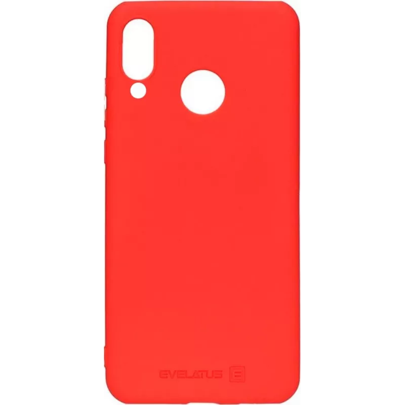 EVELATUS Silicone Case für Huawei P20 lite - Rot