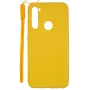 Evelatus Soft Touch Silikonhülle mit Handschlaufe für Xiaomi Redmi Note 8 / Redmi Note 8 2021 - Gelb