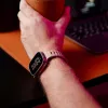 Evelatus Sport Silikon Loop Armband für Apple Watch 42/44/45/49mm Schwarz