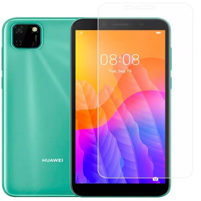 Evelatus Tempered Glass Screen Protector für Huawei Y5P 2020, 0,33 mm, klar, antistatisch, Japan Glue