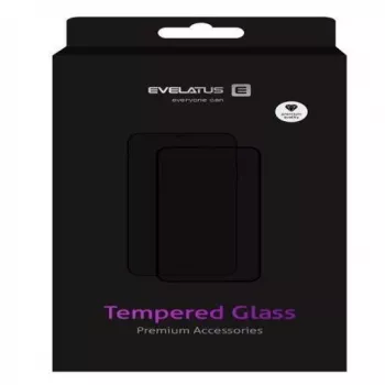 Evelatus Tempered Glass Screen Protector für Huawei Y6P 2020, 0,33mm flach klar, Japan Glue, antistatisch
