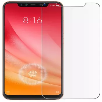 Evelatus Xiaomi Mi 8 0,33mm Flacher Klarer Displayschutz aus gehärtetem Glas mit Japan-Kleber und antistatischer Beschichtung