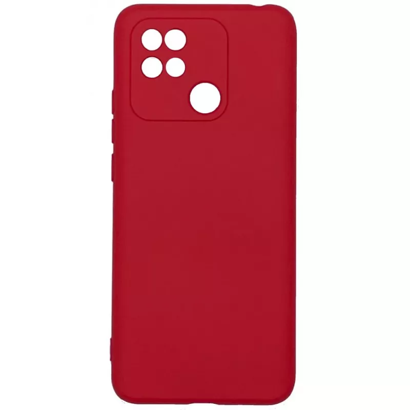 Evelatus Xiaomi Redmi 10C / C40 Nano Silicone Case Soft Touch TPU Red