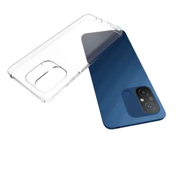 Evelatus Xiaomi Redmi 12C Transparente Silikonhülle 1,5 mm TPU Klar