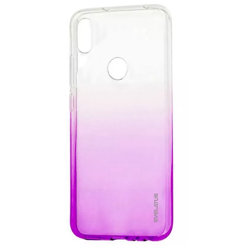 Evelatus Xiaomi Redmi 7 Gradient TPU Hülle Lila