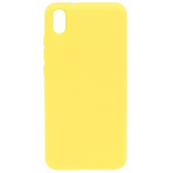 Evelatus Xiaomi Redmi 7A Nano Silikonhülle Soft Touch TPU Gelb