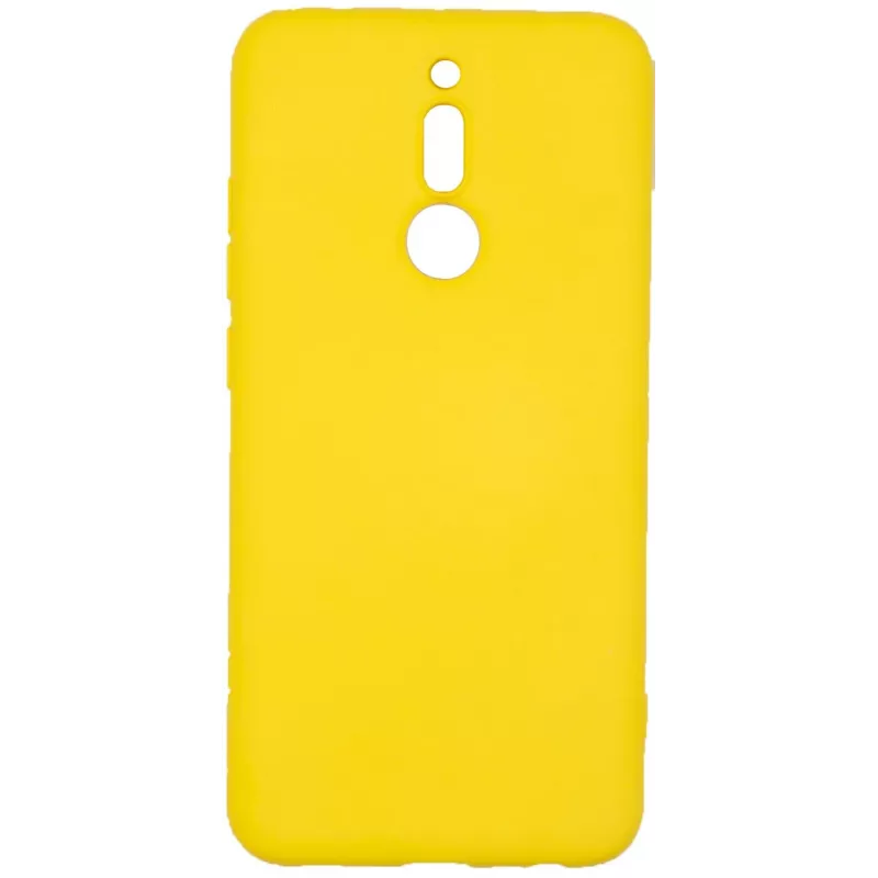 Evelatus Xiaomi Redmi 8 Nano Silicone Case Soft Touch TPU Gelb