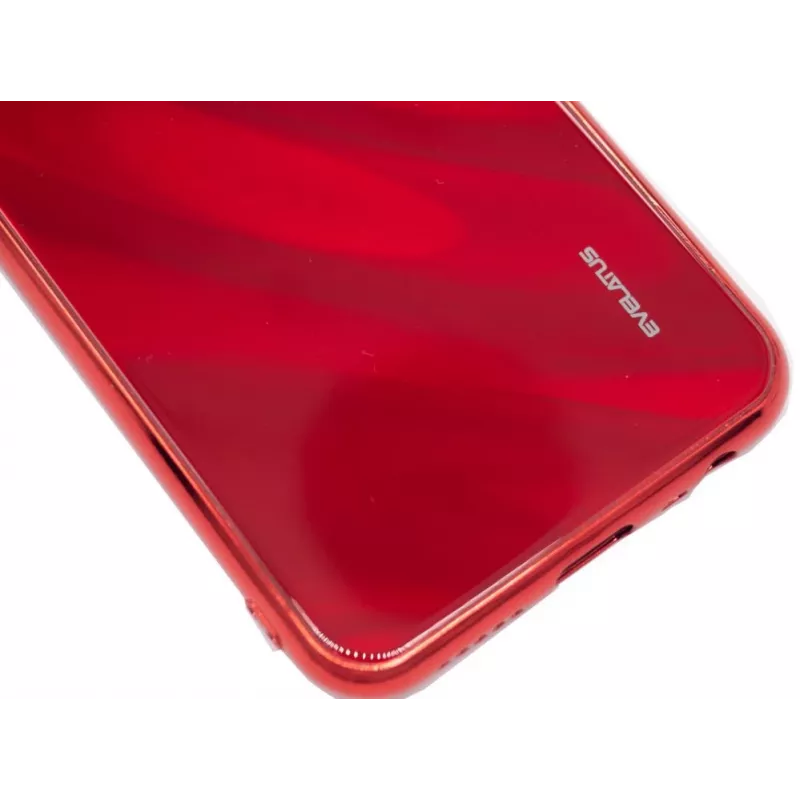 Evelatus Xiaomi Redmi 8 Water Ripple Full Color Electroplating Tempered Glass Case Rot