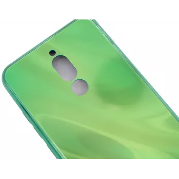 Evelatus Xiaomi Redmi 8 Water Ripple Full Color Electroplating Tempered Glass Screen Protector Green