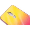 Evelatus Xiaomi Redmi 8 Water Ripple Gradient Color Anti-Explosion Tempered Glass Case Gradient Yellow-Pink