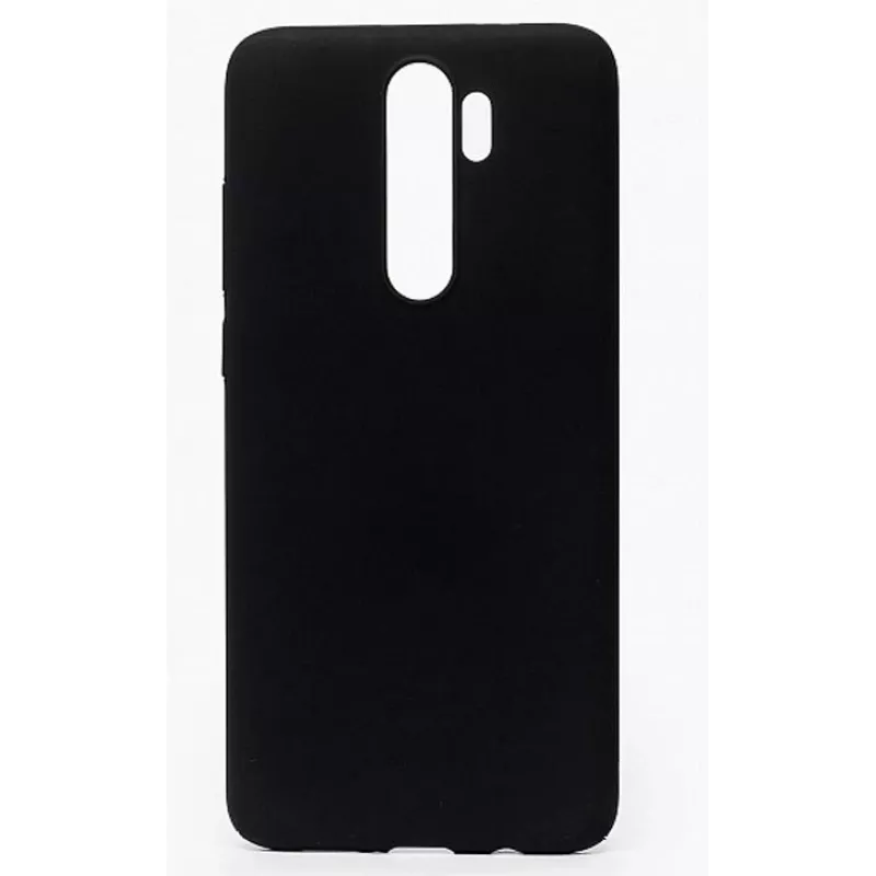 Evelatus Xiaomi Redmi 9 Soft Touch Silikonhülle Schwarz