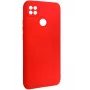 Evelatus Xiaomi Redmi 9C / 10A Soft Touch Silikonhülle Rot