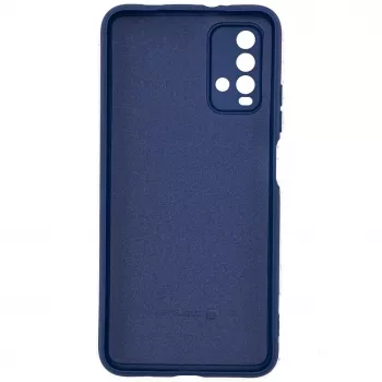 Evelatus Xiaomi Redmi 9T Nano Silicone Case Soft Touch TPU Blau