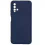 Evelatus Xiaomi Redmi 9T Nano Silicone Case Soft Touch TPU Blau
