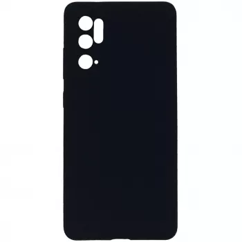 Evelatus Xiaomi Redmi Note 10 5G Nano Silikon Case Soft Touch TPU Schwarz