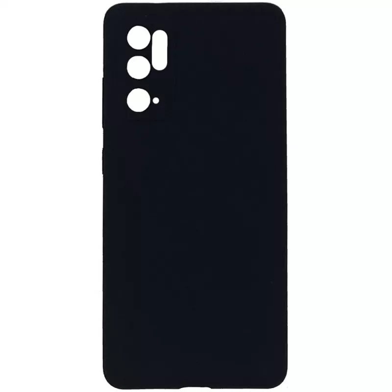 Evelatus Xiaomi Redmi Note 10 5G Nano Silikon Case Soft Touch TPU Schwarz