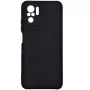 Evelatus Xiaomi Redmi Note 10 / Note 10S Nano Silikon Case Soft Touch TPU Schwarz