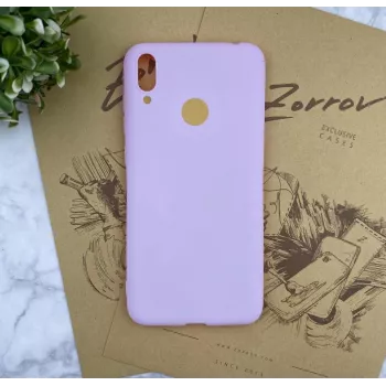 Evelatus Xiaomi Redmi Note 7 Nano Silikon Hülle Soft Touch TPU Blau