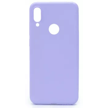 Evelatus Xiaomi Redmi Note 7 Nano Silikon Hülle Soft Touch TPU Blau