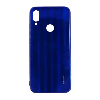 Evelatus Xiaomi Redmi Note 7 Water Ripple Full Color Electroplating Tempered Glass Screen Protector Blau