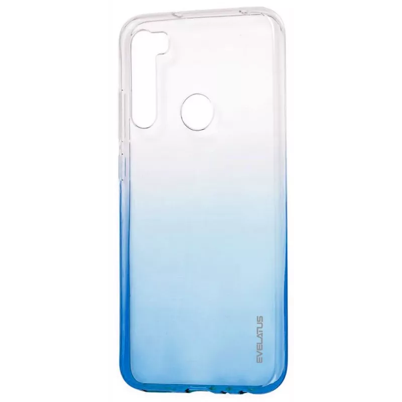 Evelatus Xiaomi Redmi Note 8 / Redmi Note 8 2021 Gradient TPU Case Blau